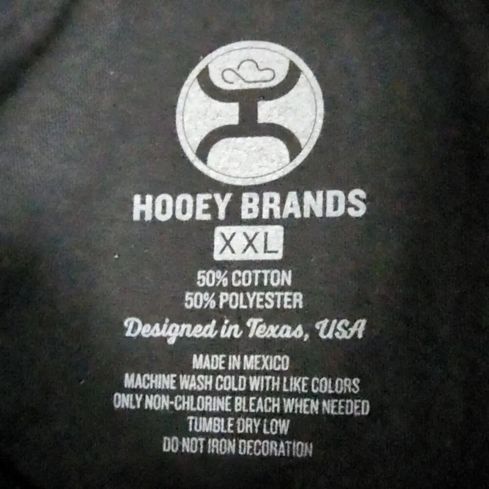 NWT Hooey Shirt Womens XXL Raised On Rodeos Honky Tonks Western Tee